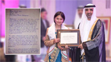 Meet the girl with world’s most beautiful handwriting— honored by Armed Forces